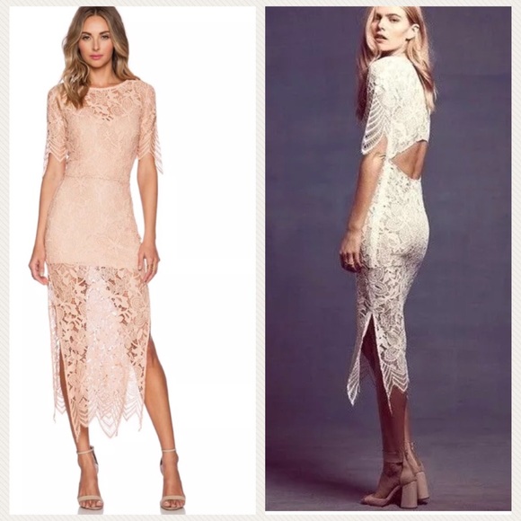 For Love and Lemons luna maxi dress SZ L M - Picture 3 of 8